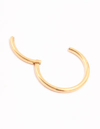 Gold Plated Titanium Clicker Ring - link has visual effect only