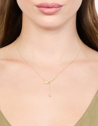 Gold Diamante Planet & Stars Y-Necklace - link has visual effect only