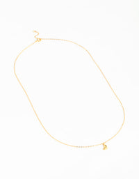 Gold Plated Sterling Silver Mini Heart Necklace - link has visual effect only