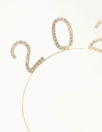 Gold Diamante 2025 Headband - link has visual effect only