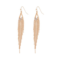 Gold Cascading Drop Earrings - link has visual effect only