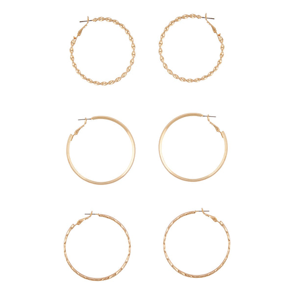 Gold Ultimate Hoop Earring Pack