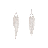 Silver Diamante Cascade Ball Earrings - link has visual effect only