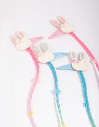 Kids Bunny Snap Clips - link has visual effect only