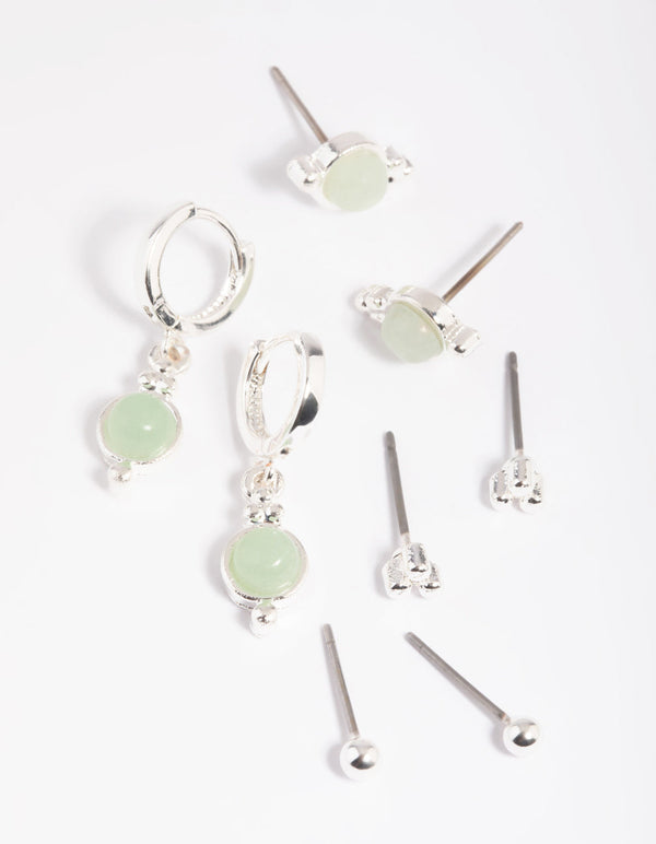 Lovisa Green Statement Celestial Earrings - ShopStyle