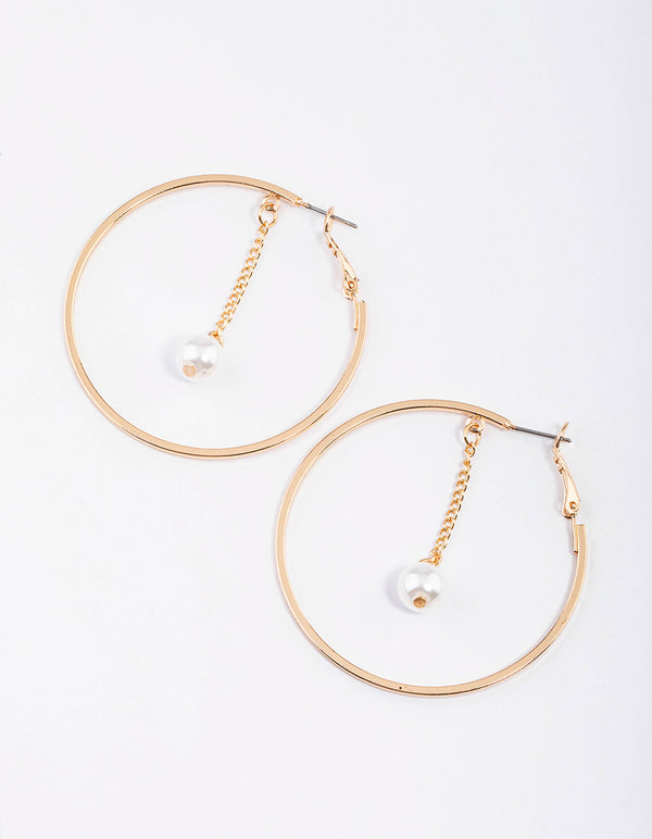 Essential V Hoop Earrings S00 - Fashion Jewelry