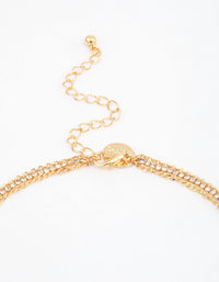 Gold Plated Cupchain Layered Y-Shape Necklace - link has visual effect only